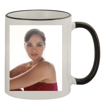 Erika Christensen 11oz Colored Rim & Handle Mug