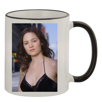 Erika Christensen 11oz Colored Rim & Handle Mug