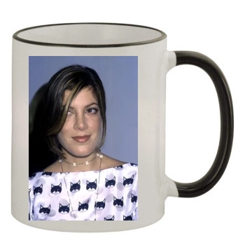 Tori Spelling 11oz Colored Rim & Handle Mug