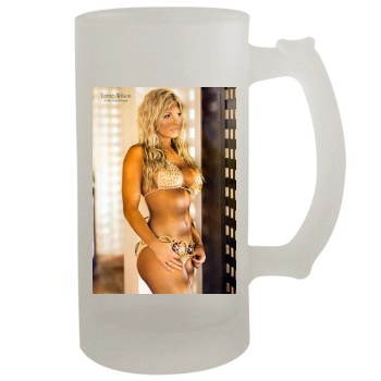 Torrie Wilson 16oz Frosted Beer Stein