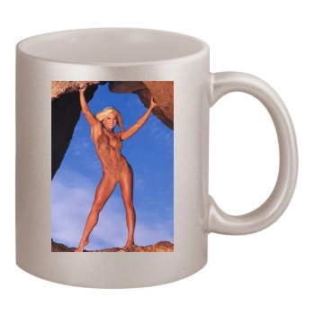 Torrie Wilson 11oz Metallic Silver Mug