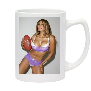 Traci Bingham 14oz White Statesman Mug