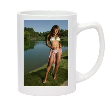 Traci Bingham 14oz White Statesman Mug