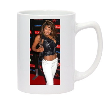 Traci Bingham 14oz White Statesman Mug