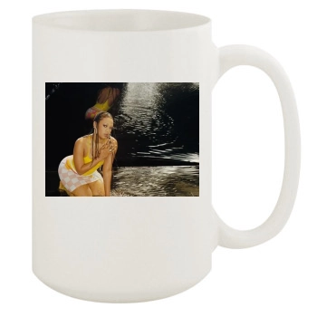 Trina 15oz White Mug