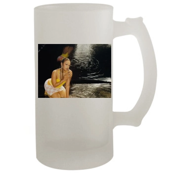 Trina 16oz Frosted Beer Stein