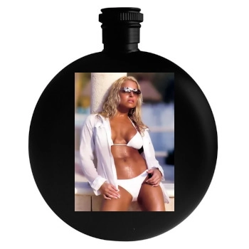 Trish Stratus Round Flask