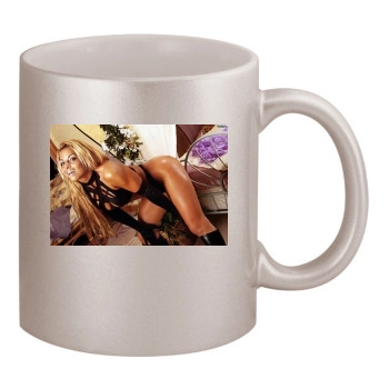 Trish Stratus 11oz Metallic Silver Mug