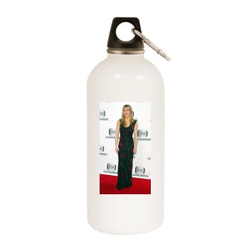 Trista Rehn White Water Bottle With Carabiner
