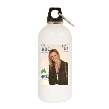 Trista Rehn White Water Bottle With Carabiner