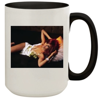 Tyra Banks 15oz Colored Inner & Handle Mug