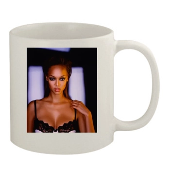 Tyra Banks 11oz White Mug