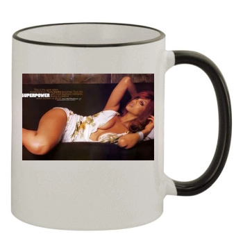 Tyra Banks 11oz Colored Rim & Handle Mug