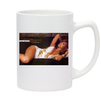 Tyra Banks 14oz White Statesman Mug