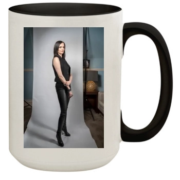 Eva Green 15oz Colored Inner & Handle Mug