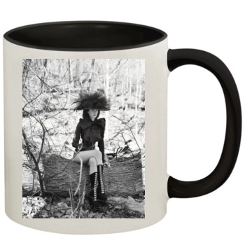 Eva Green 11oz Colored Inner & Handle Mug