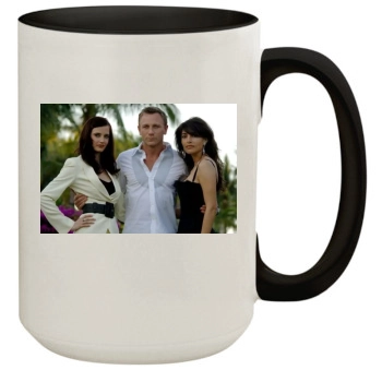 Eva Green 15oz Colored Inner & Handle Mug