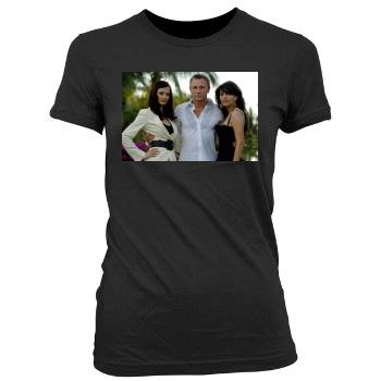 Eva Green Women's Junior Cut Crewneck T-Shirt