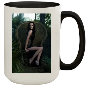 Eva Green 15oz Colored Inner & Handle Mug