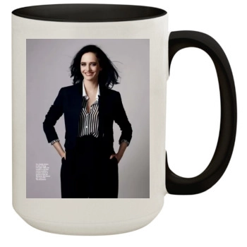 Eva Green 15oz Colored Inner & Handle Mug