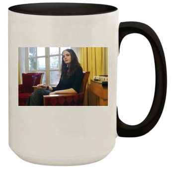 Eva Green 15oz Colored Inner & Handle Mug