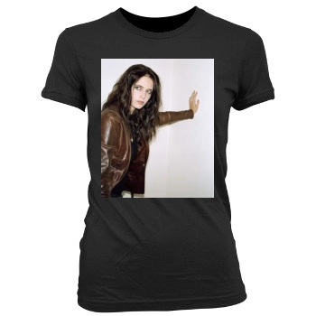 Eva Green Women's Junior Cut Crewneck T-Shirt