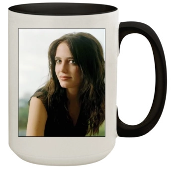 Eva Green 15oz Colored Inner & Handle Mug