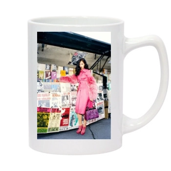 Eva Green 14oz White Statesman Mug