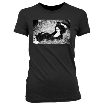 Eva Green Women's Junior Cut Crewneck T-Shirt