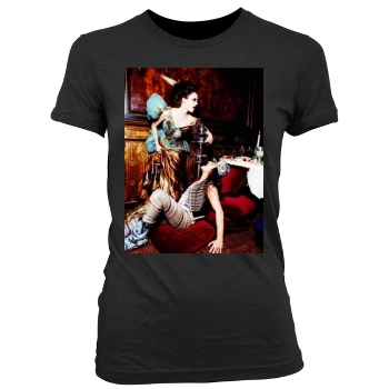 Eva Green Women's Junior Cut Crewneck T-Shirt