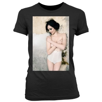 Eva Green Women's Junior Cut Crewneck T-Shirt