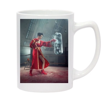 Eva Green 14oz White Statesman Mug