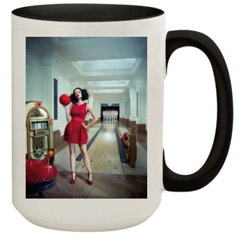 Eva Green 15oz Colored Inner & Handle Mug