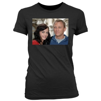 Eva Green Women's Junior Cut Crewneck T-Shirt