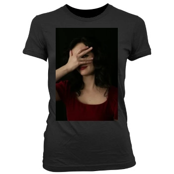 Eva Green Women's Junior Cut Crewneck T-Shirt