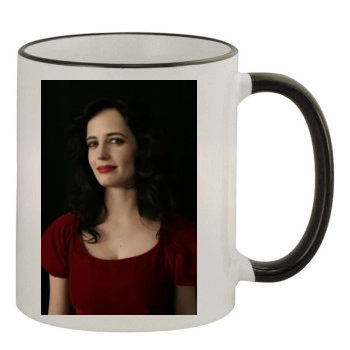 Eva Green 11oz Colored Rim & Handle Mug