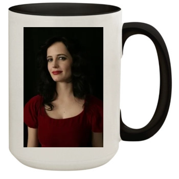 Eva Green 15oz Colored Inner & Handle Mug