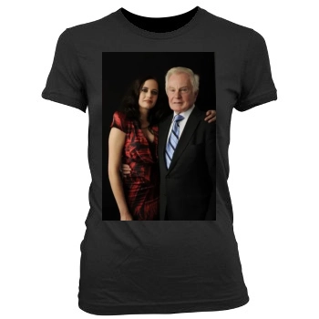 Eva Green Women's Junior Cut Crewneck T-Shirt