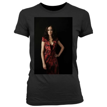 Eva Green Women's Junior Cut Crewneck T-Shirt