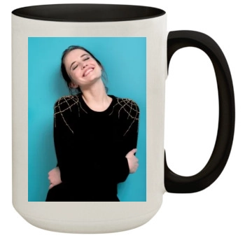 Eva Green 15oz Colored Inner & Handle Mug