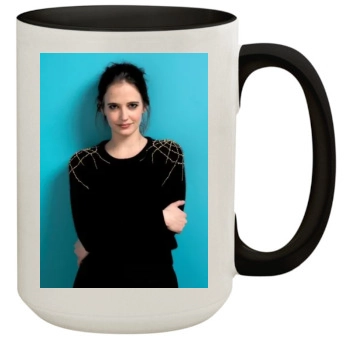 Eva Green 15oz Colored Inner & Handle Mug