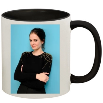 Eva Green 11oz Colored Inner & Handle Mug