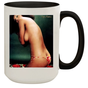 Tyra Banks 15oz Colored Inner & Handle Mug