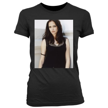 Eva Green Women's Junior Cut Crewneck T-Shirt