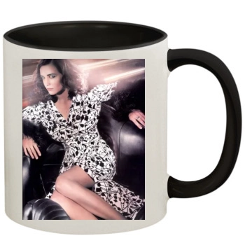 Eva Green 11oz Colored Inner & Handle Mug