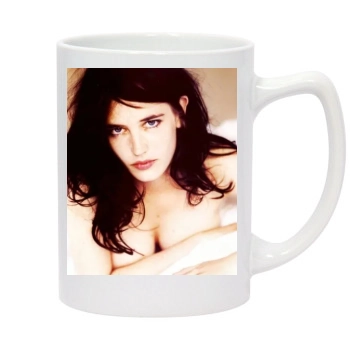 Eva Green 14oz White Statesman Mug