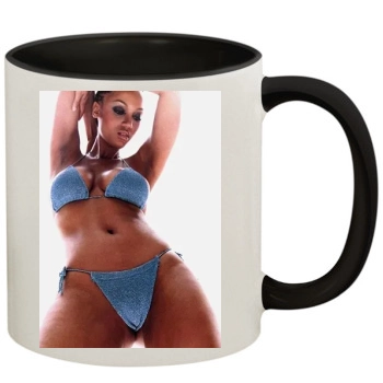 Tyra Banks 11oz Colored Inner & Handle Mug