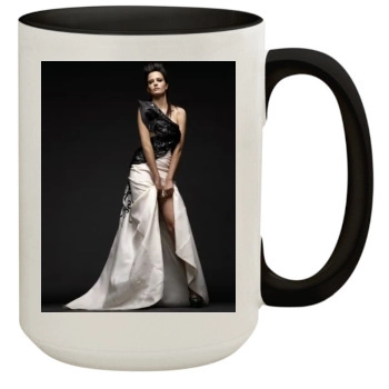 Eva Green 15oz Colored Inner & Handle Mug