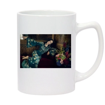 Eva Green 14oz White Statesman Mug