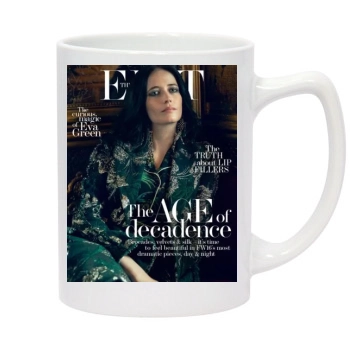 Eva Green 14oz White Statesman Mug